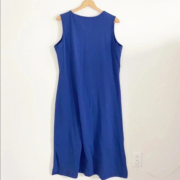 D & Co Cobalt Blue Stretchy Maxi Dress - Picture 5 of 8